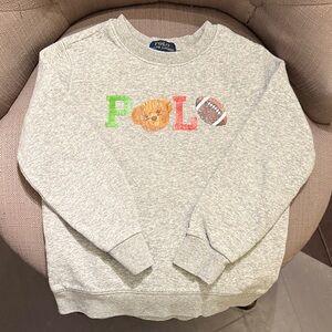 Polo Bear by Ralph Lauren Gray Sweatshirt for Kids